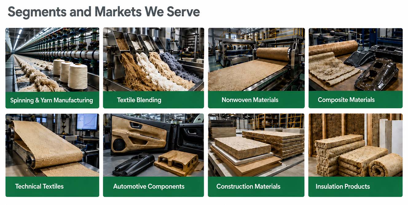 Segments and Markets We Serve